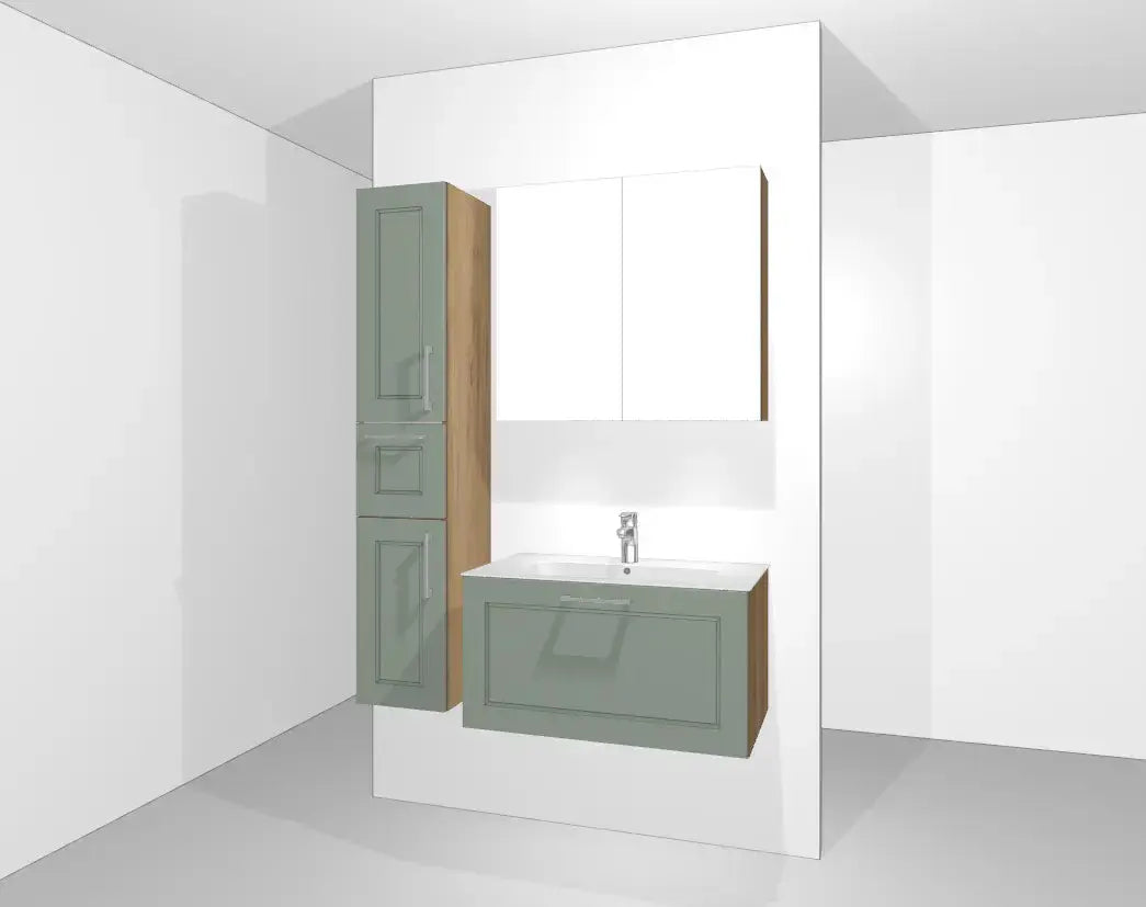 Pack Salle de bain BSET80-013 Hezioss Décoration