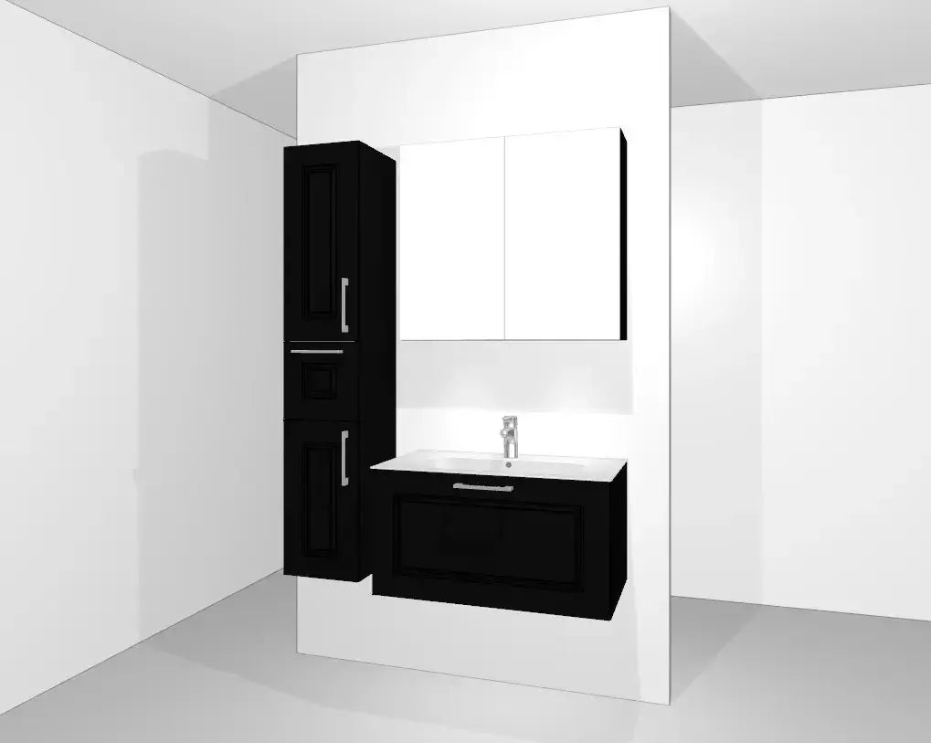 Pack Salle de bain BSET80-013 Hezioss Décoration