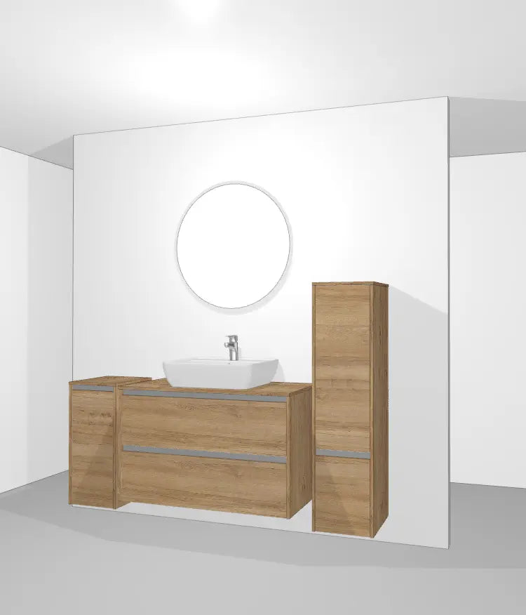 Pack Salle de bain NBSET100-011 Hezioss Décoration