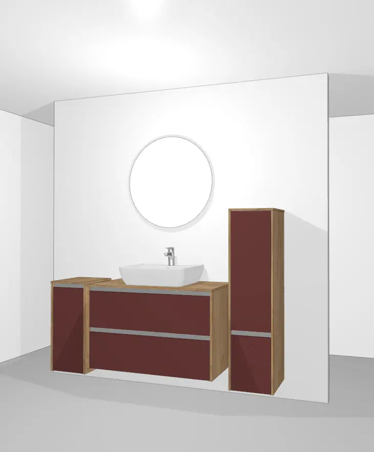 Pack Salle de bain NBSET100-011 Hezioss Décoration