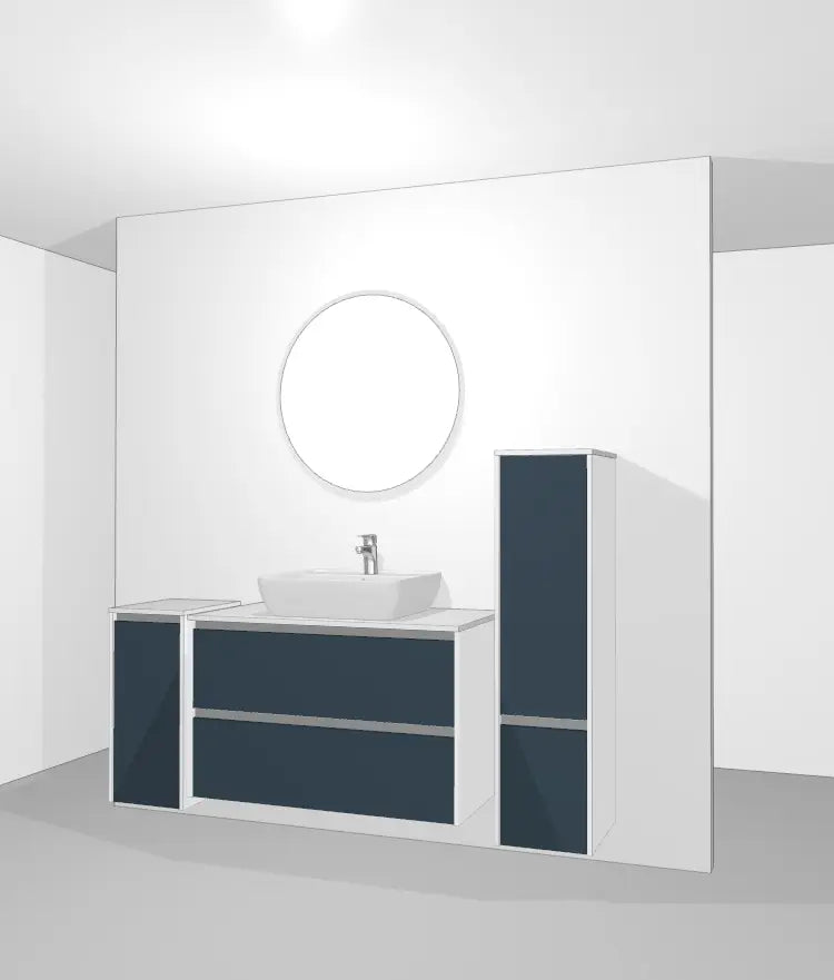 Pack Salle de bain NBSET100-011 Hezioss Décoration