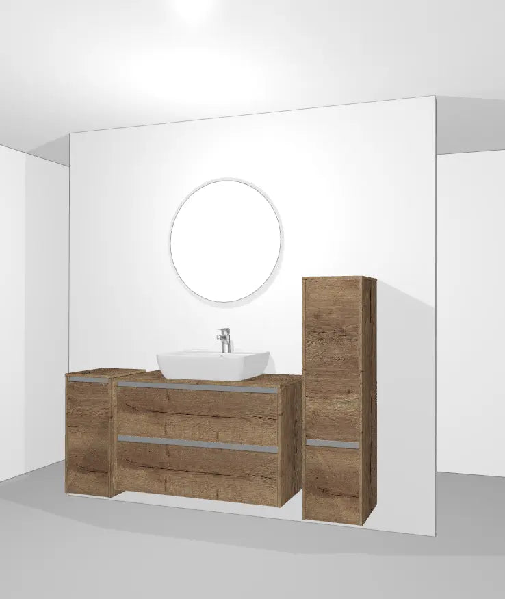 Pack Salle de bain NBSET100-011 Hezioss Décoration