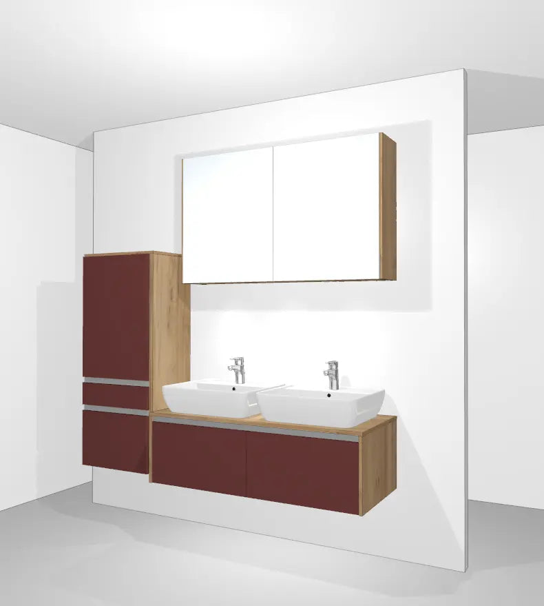 Pack Salle de bain NBSET120-003 Hezioss Décoration