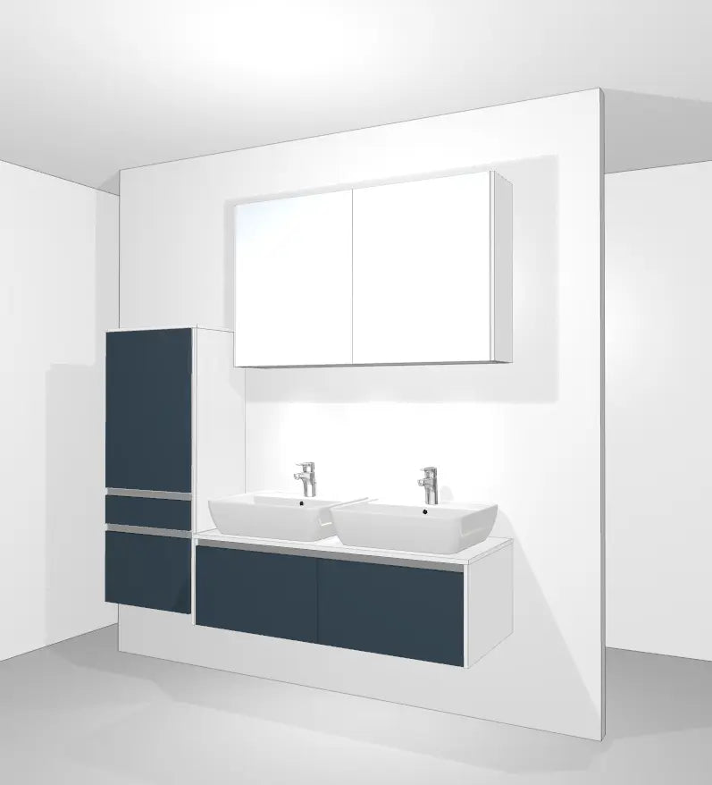 Pack Salle de bain NBSET120-003 Hezioss Décoration