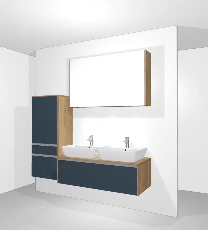Pack Salle de bain NBSET120-003 Hezioss Décoration