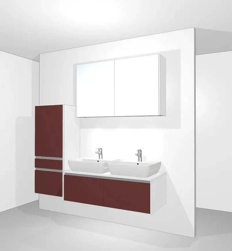 Pack Salle de bain NBSET120-003 Hezioss Décoration