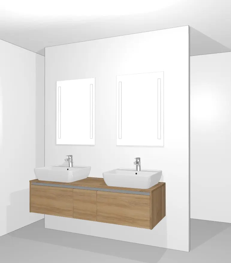 Pack Salle de bain NBSET150-001 Hezioss Décoration