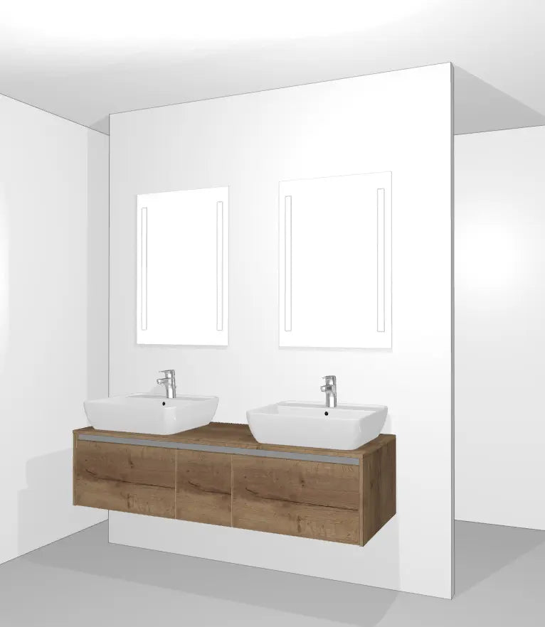 Pack Salle de bain NBSET150-001 Hezioss Décoration