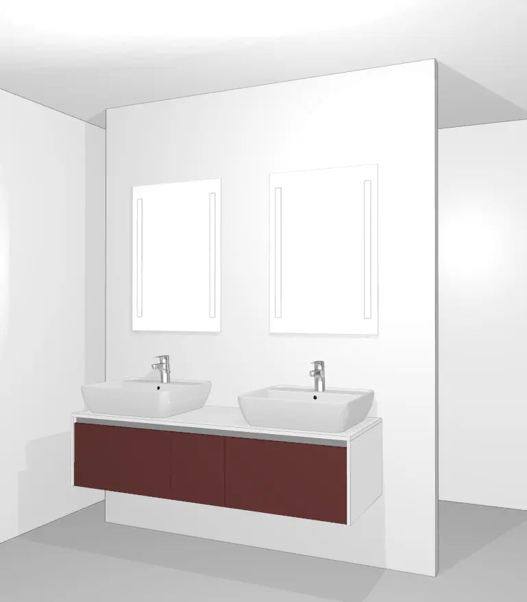 Pack Salle de bain NBSET150-001 Hezioss Décoration