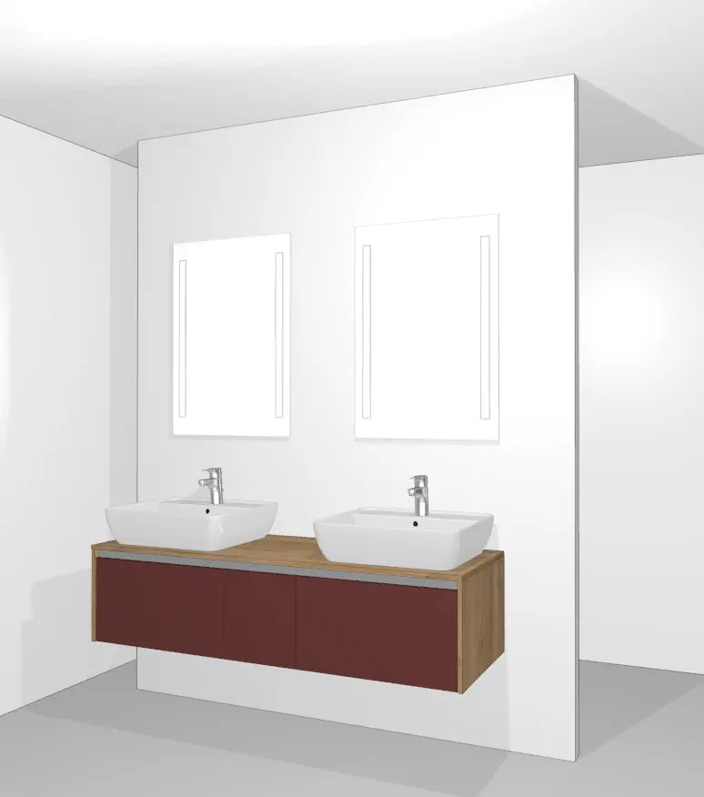 Pack Salle de bain NBSET150-001 Hezioss Décoration