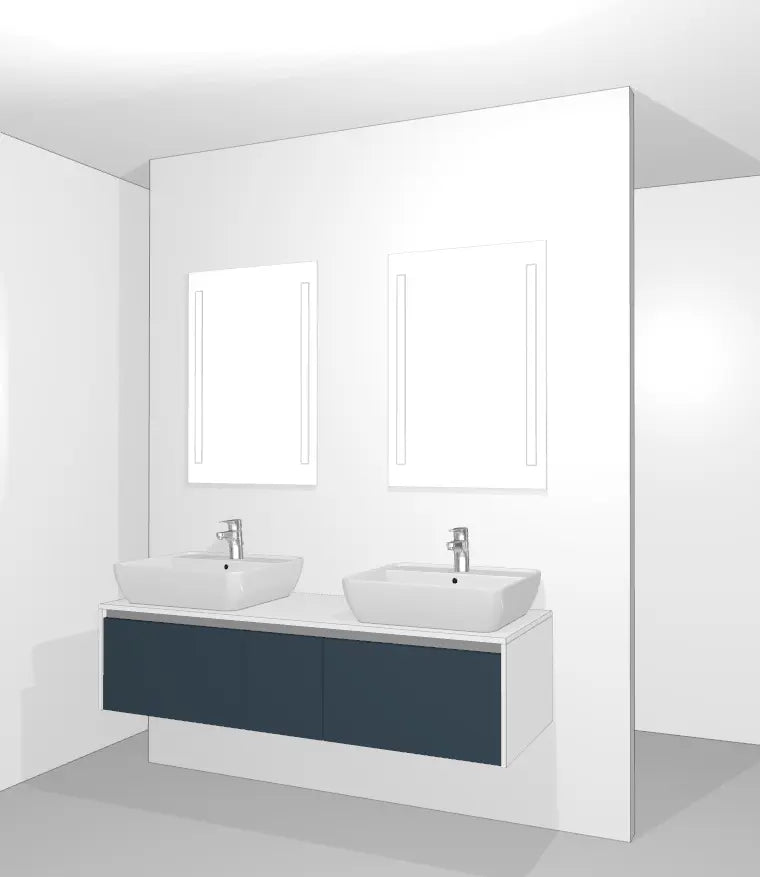 Pack Salle de bain NBSET150-001 Hezioss Décoration