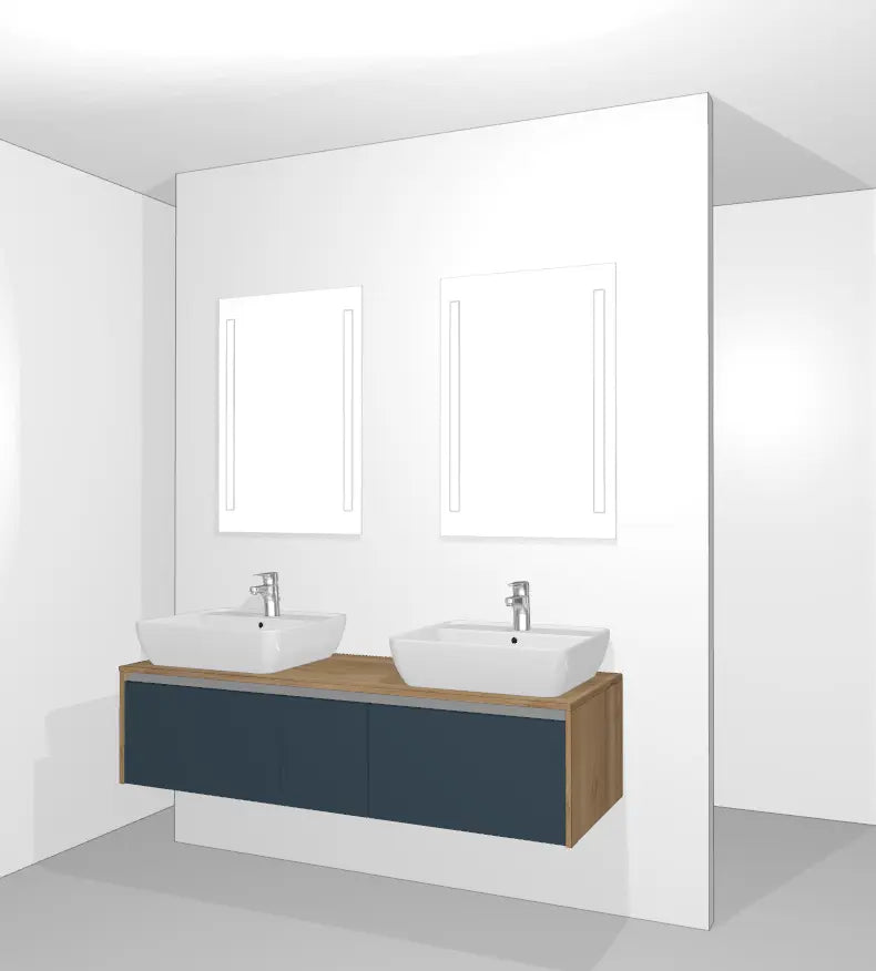 Pack Salle de bain NBSET150-001 Hezioss Décoration