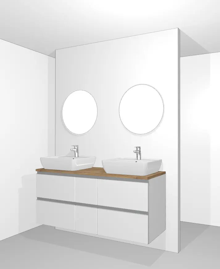 Pack Salle de bain NBSET150-005 Hezioss Décoration