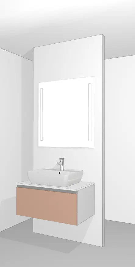 Pack Salle de bain NBSET80-003 Hezioss Décoration