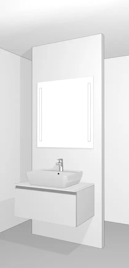 Pack Salle de bain NBSET80-003 Hezioss Décoration