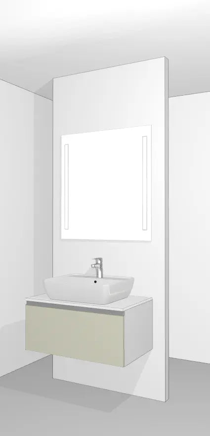 Pack Salle de bain NBSET80-003 Hezioss Décoration
