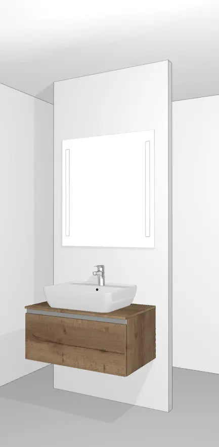 Pack Salle de bain NBSET80-003 Hezioss Décoration