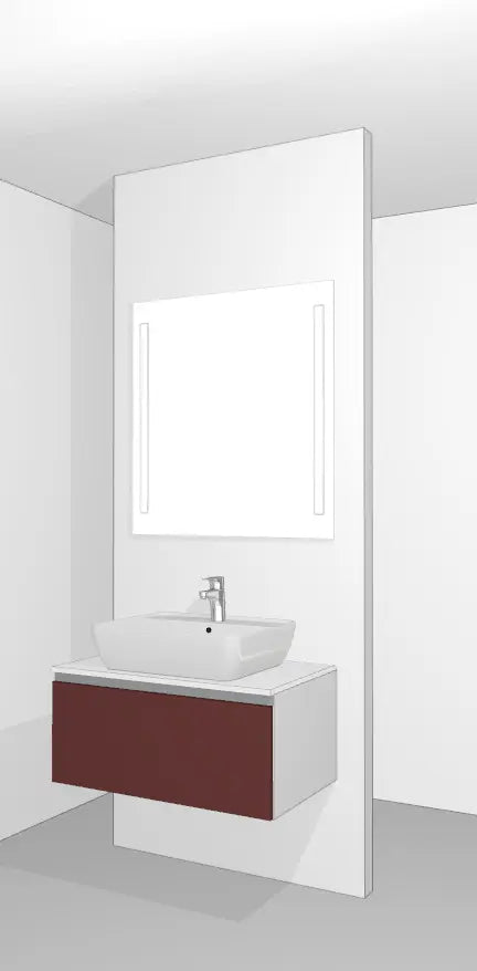 Pack Salle de bain NBSET80-003 Hezioss Décoration