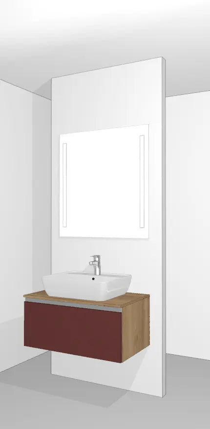 Pack Salle de bain NBSET80-003 Hezioss Décoration