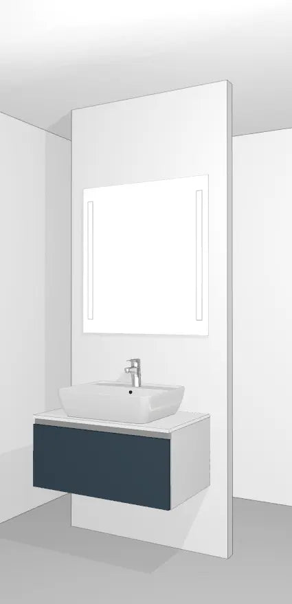 Pack Salle de bain NBSET80-003 Hezioss Décoration