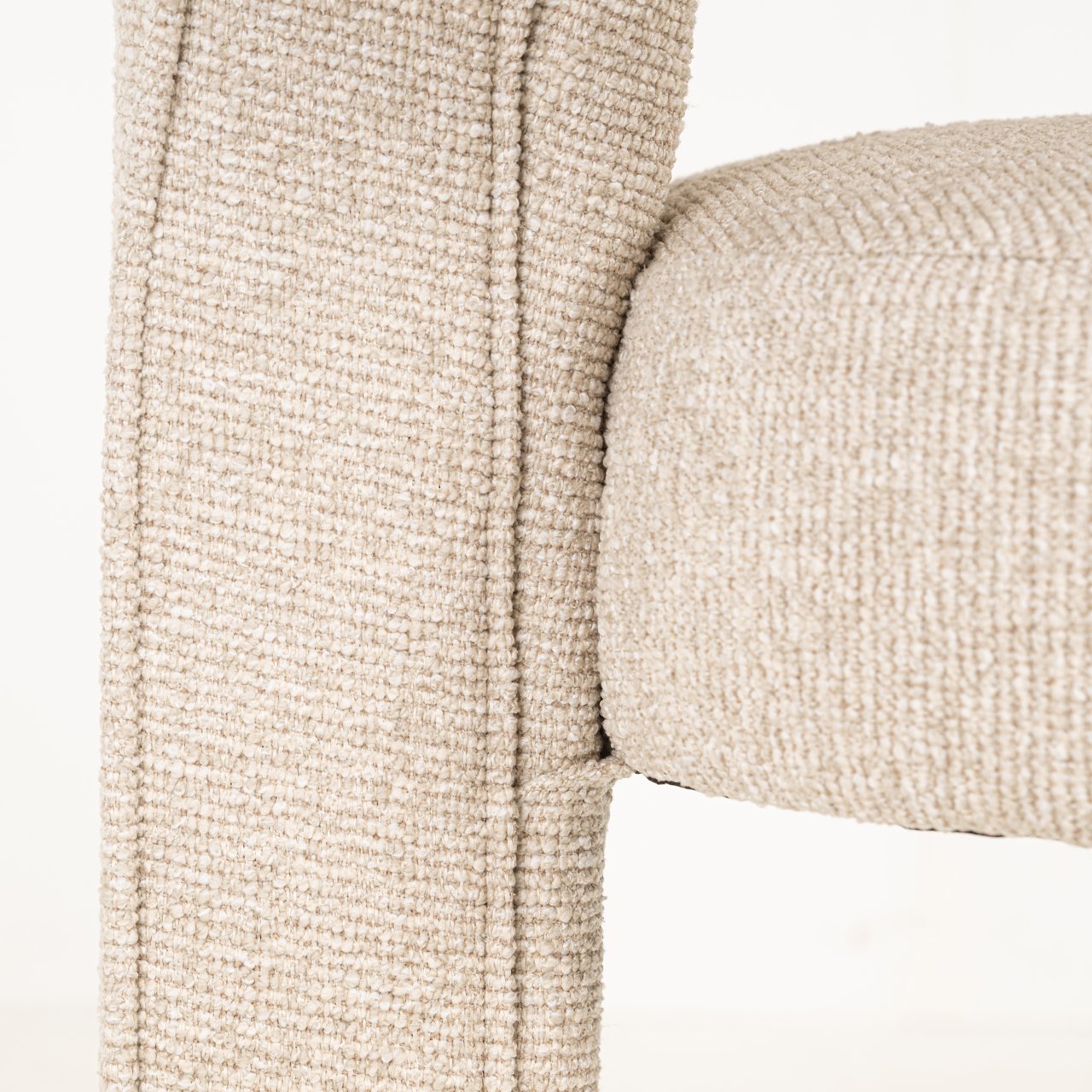 Dining chair Belle biscotti fire retardant