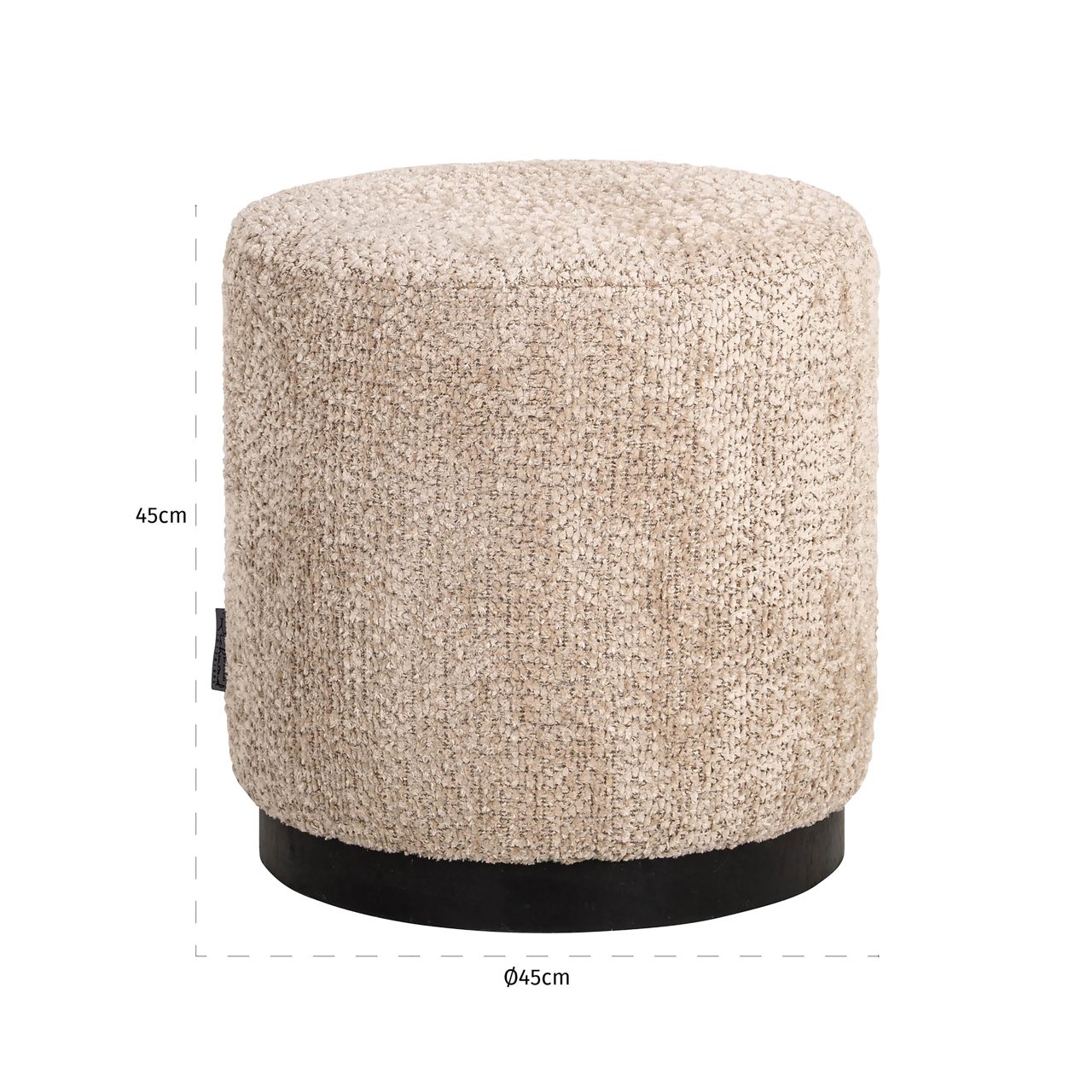 Pouffe & Footstool Yoda customized 45Ø