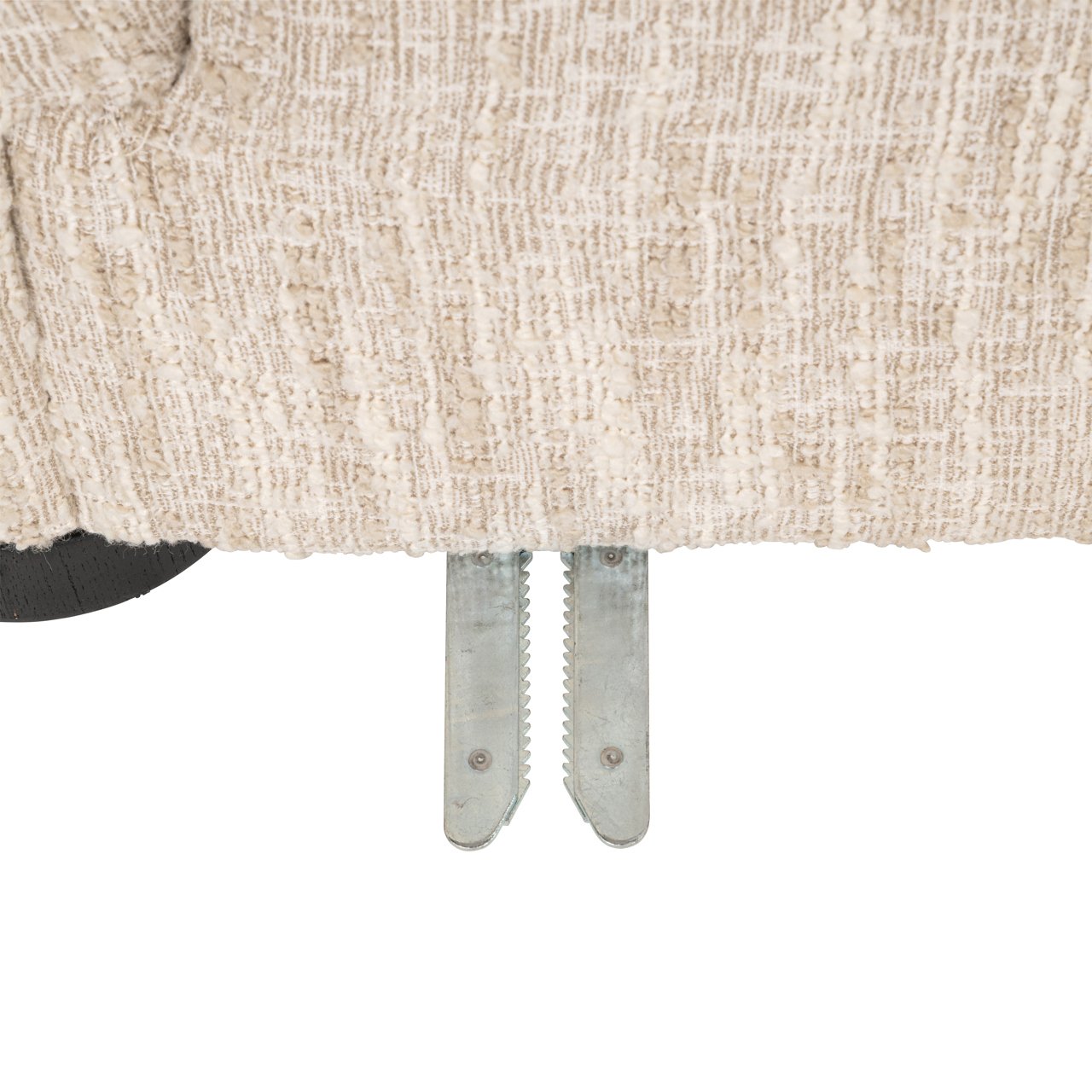 Sofa Pandora beige angora lounge right