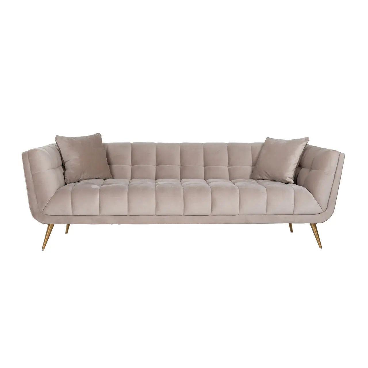 Sofa Huxley khaki velvet