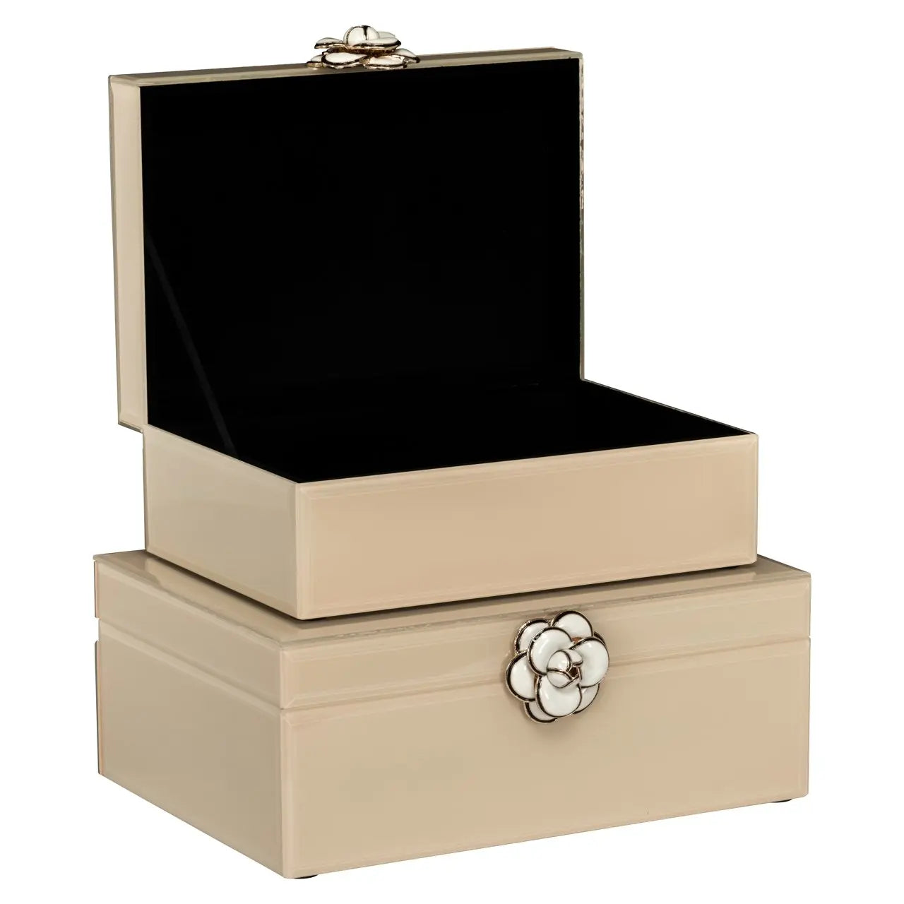 Storage box Abbey ivory large