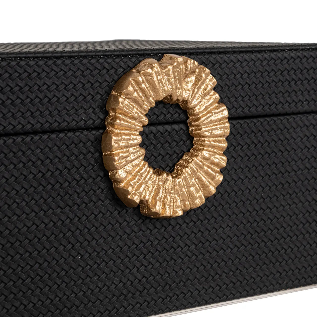 Storage box Amal black/gold large