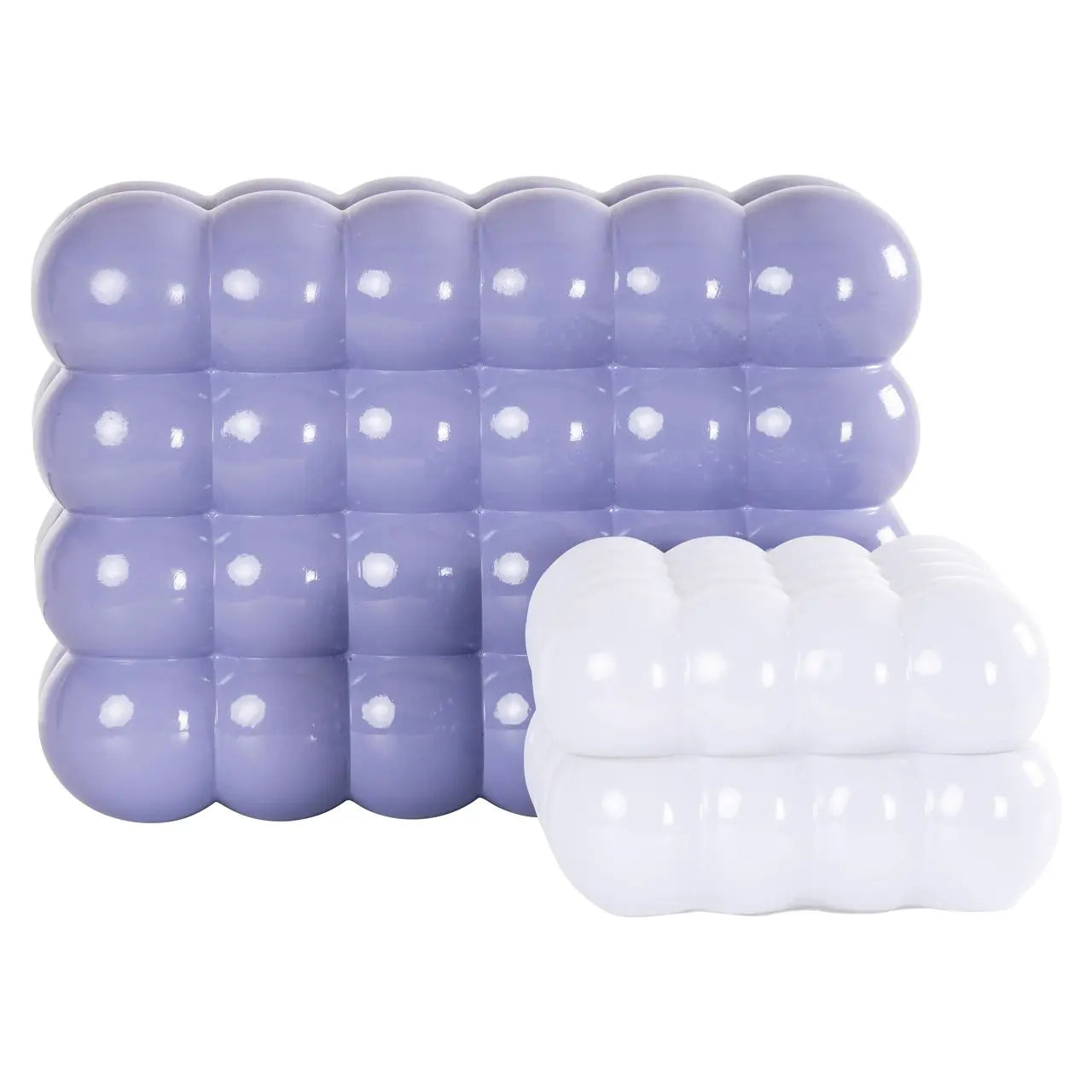 Storage box Cece purple large