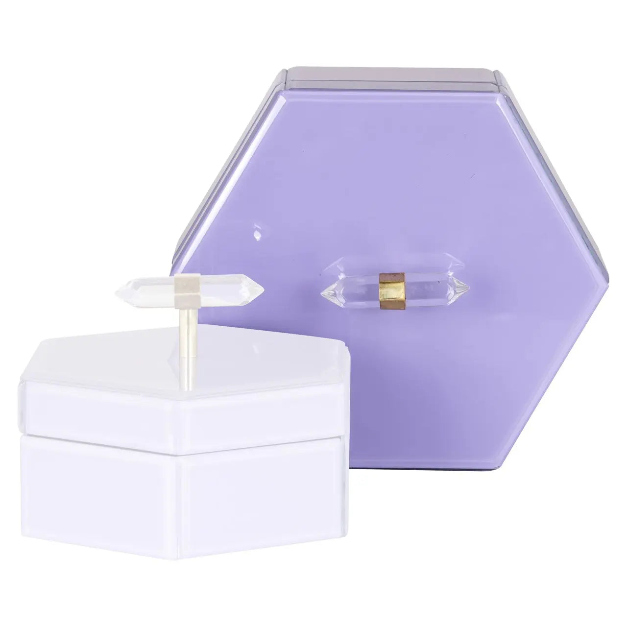 Storage box Jutta purple large