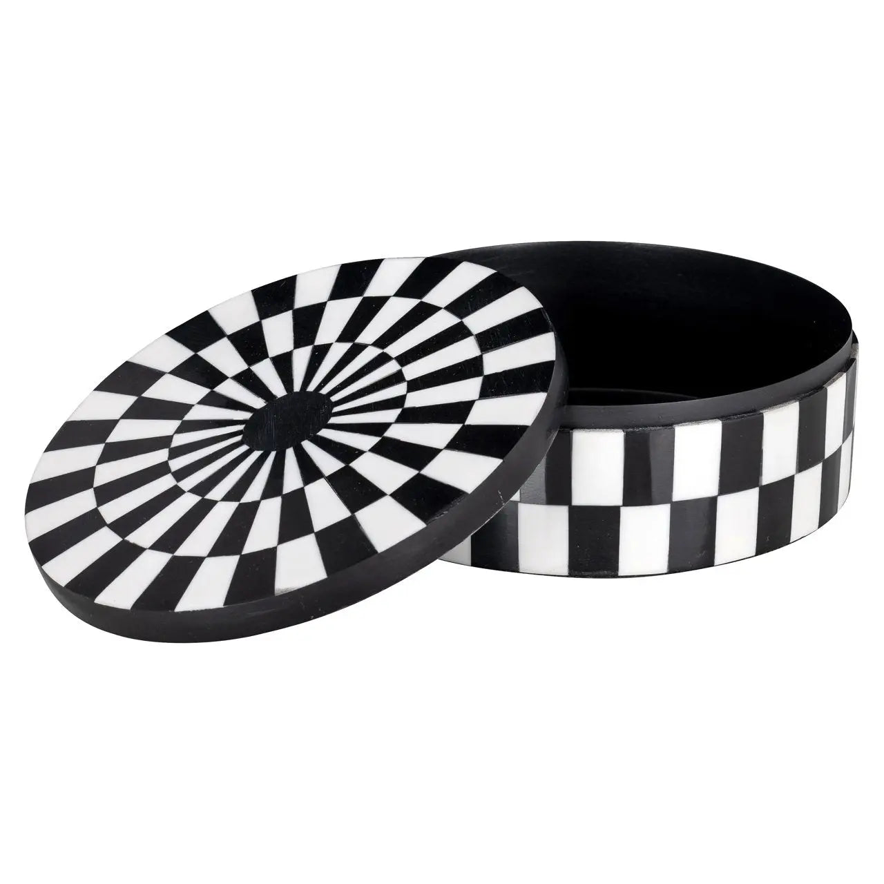 Storage box Nore black/white