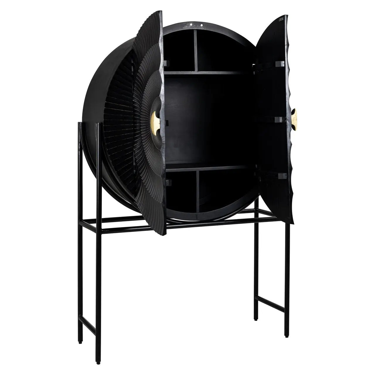 Storage cabinet Feda black