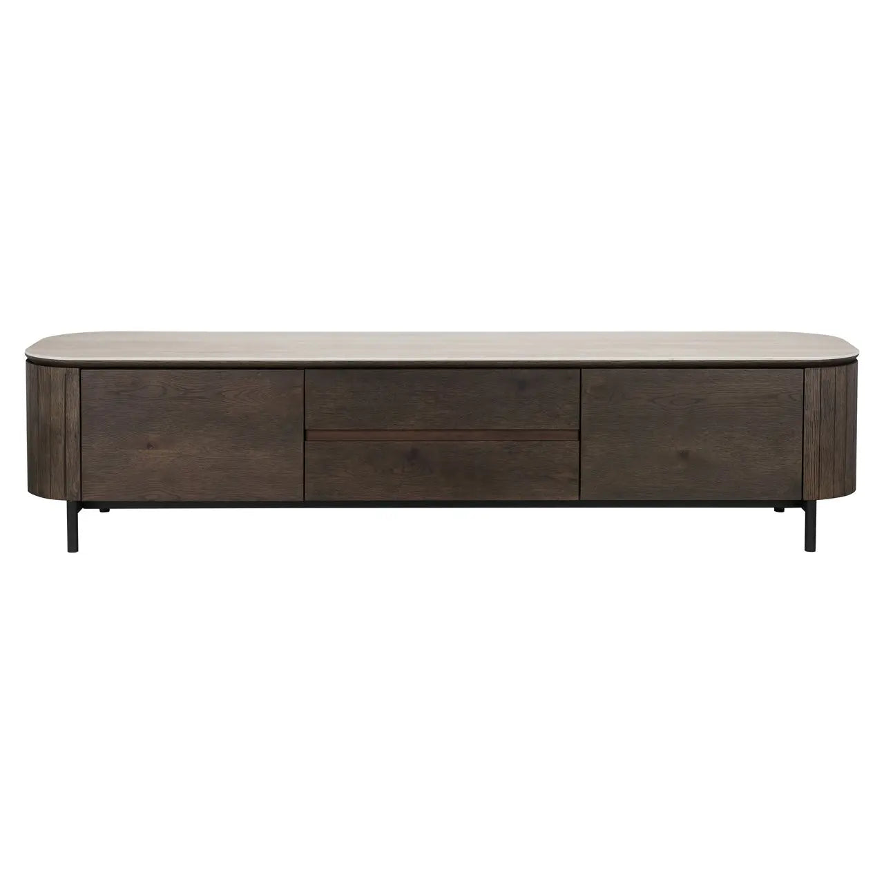 TV cabinet Ritz brown