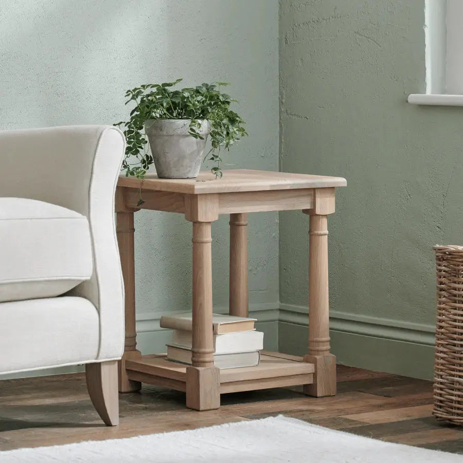Table d'appoint carrée Edinburgh Ma boutique