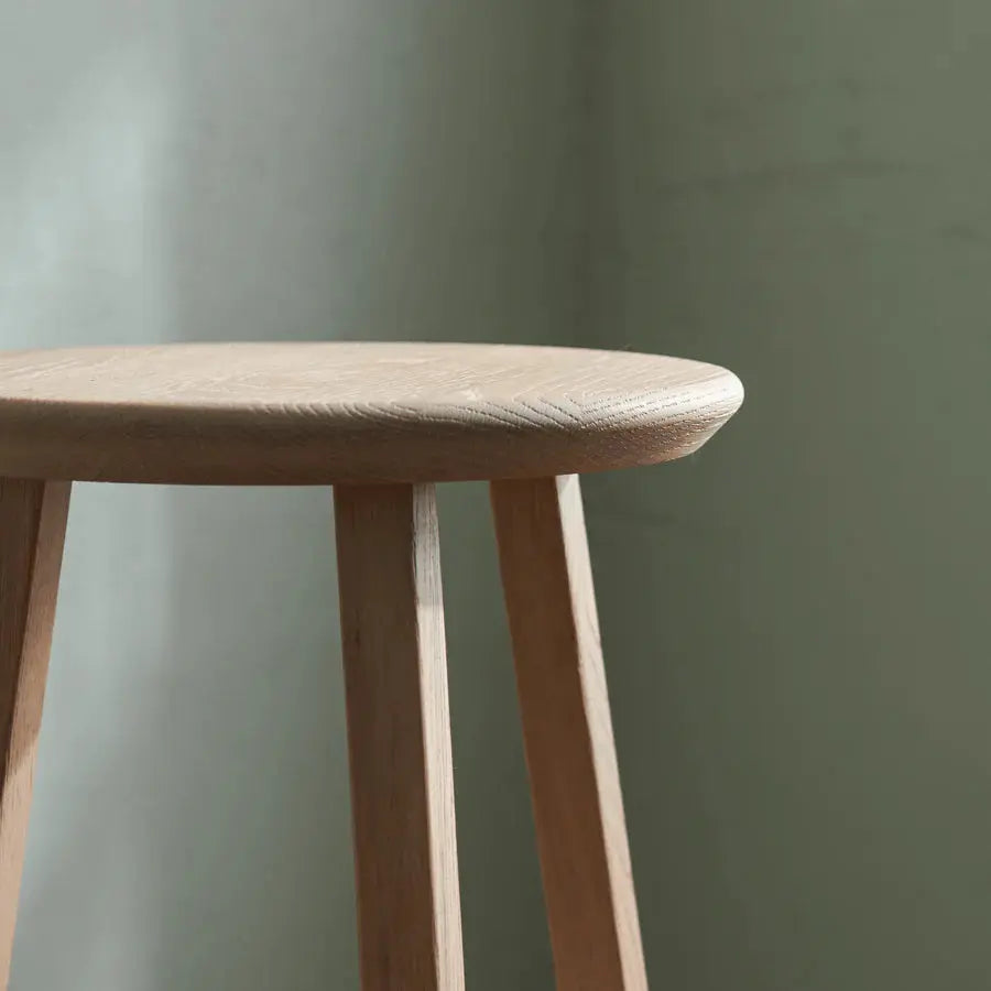 Tabouret Rond Northwich, Chêne Naturel Ma boutique