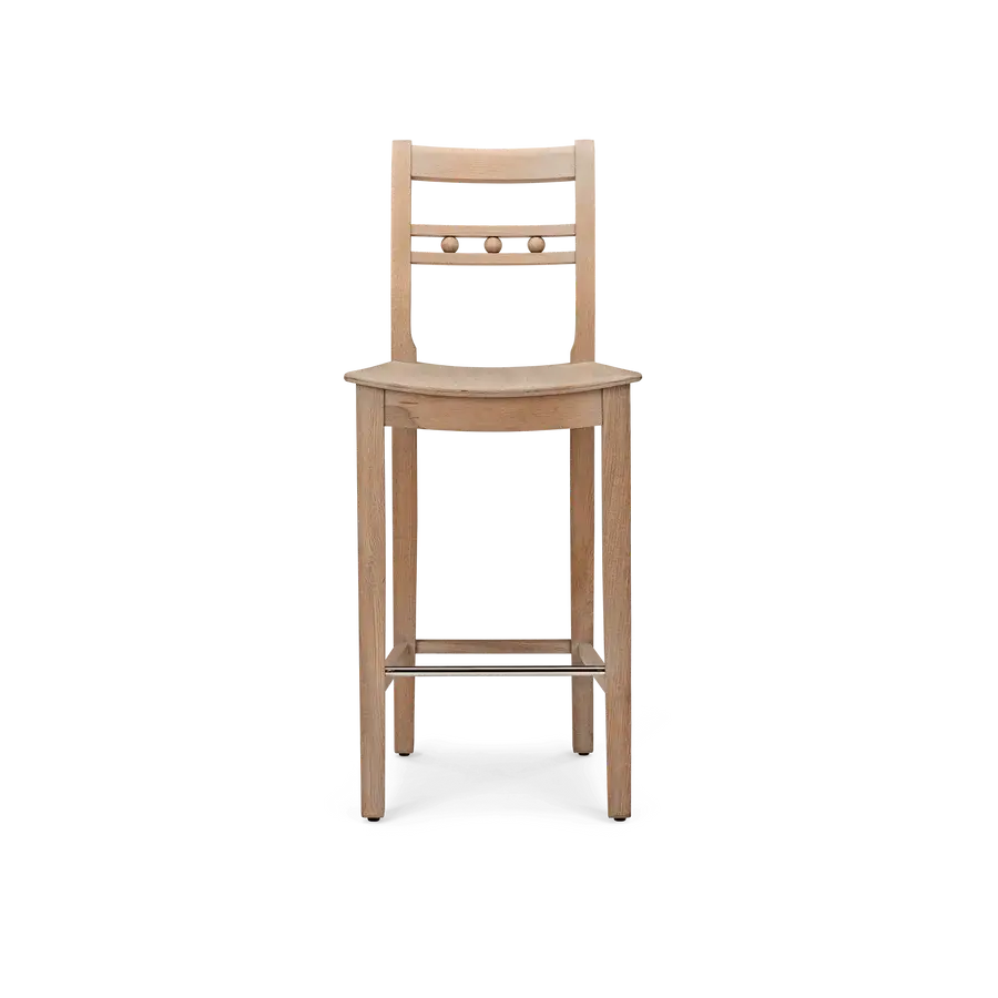 Tabouret de bar haut Suffolk en chêne Ma boutique