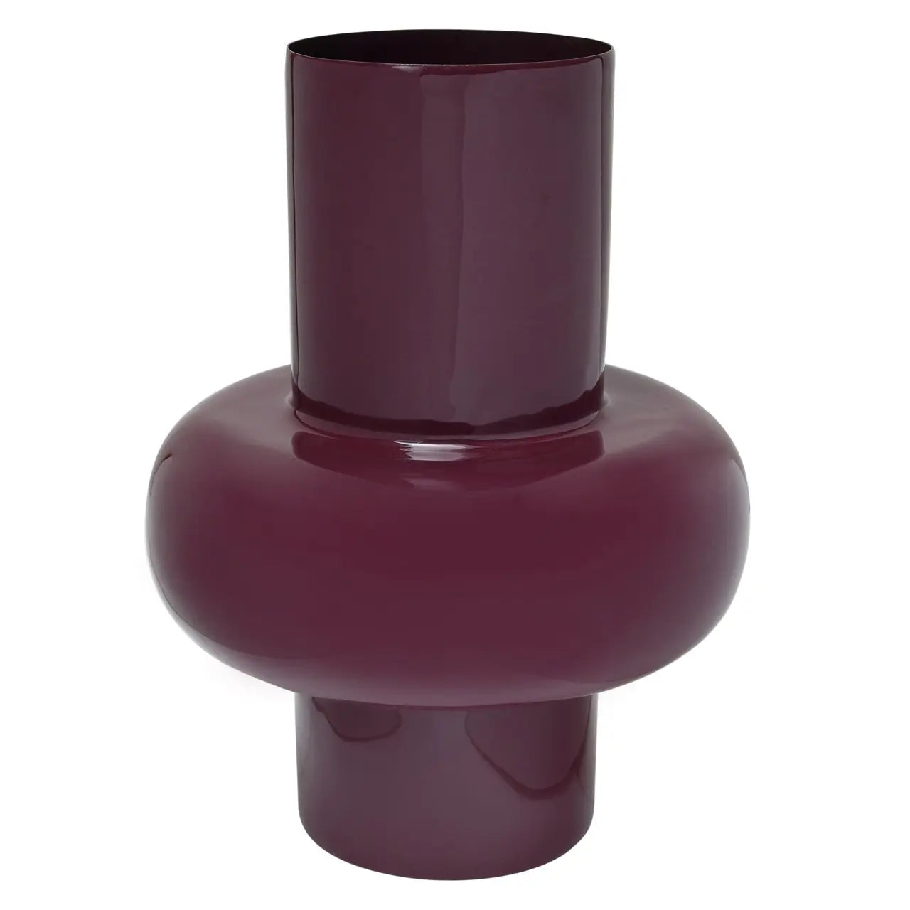 Vase Ashlyn burgundy small
