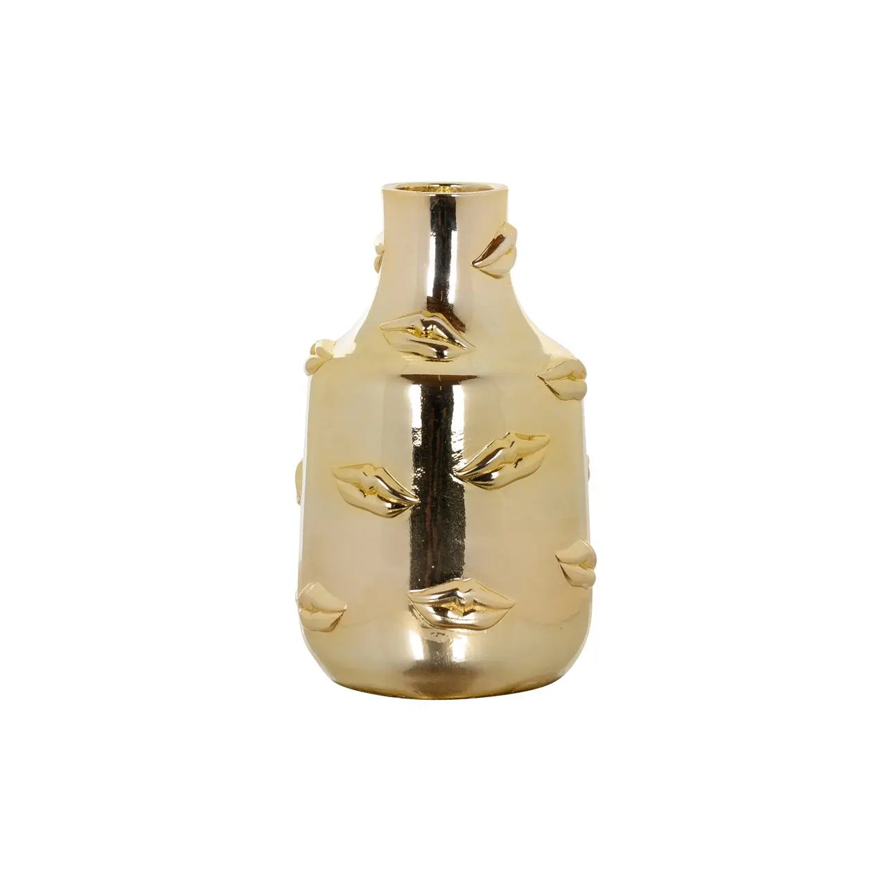 Vase Kisses gold small