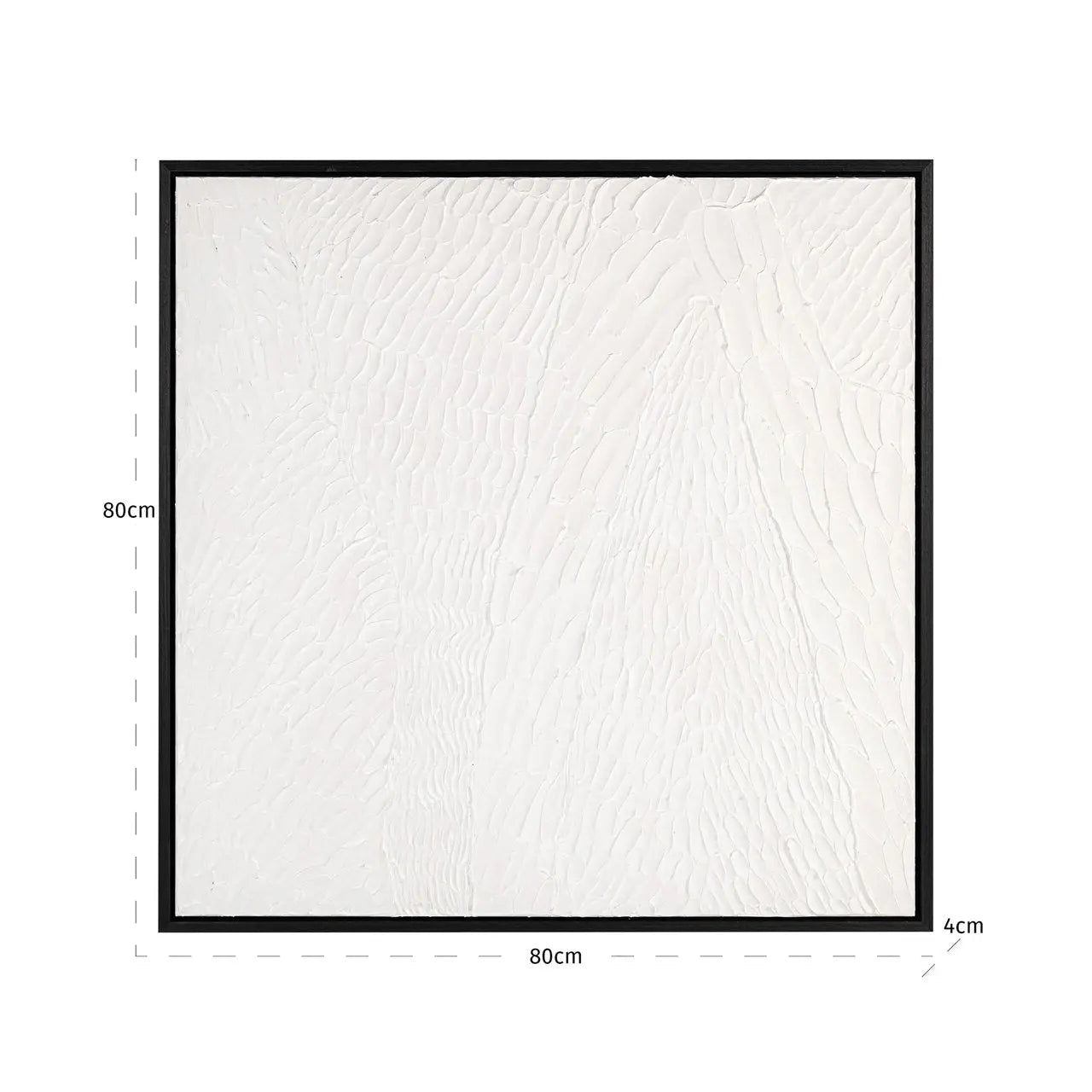 Wall art Janell black/white