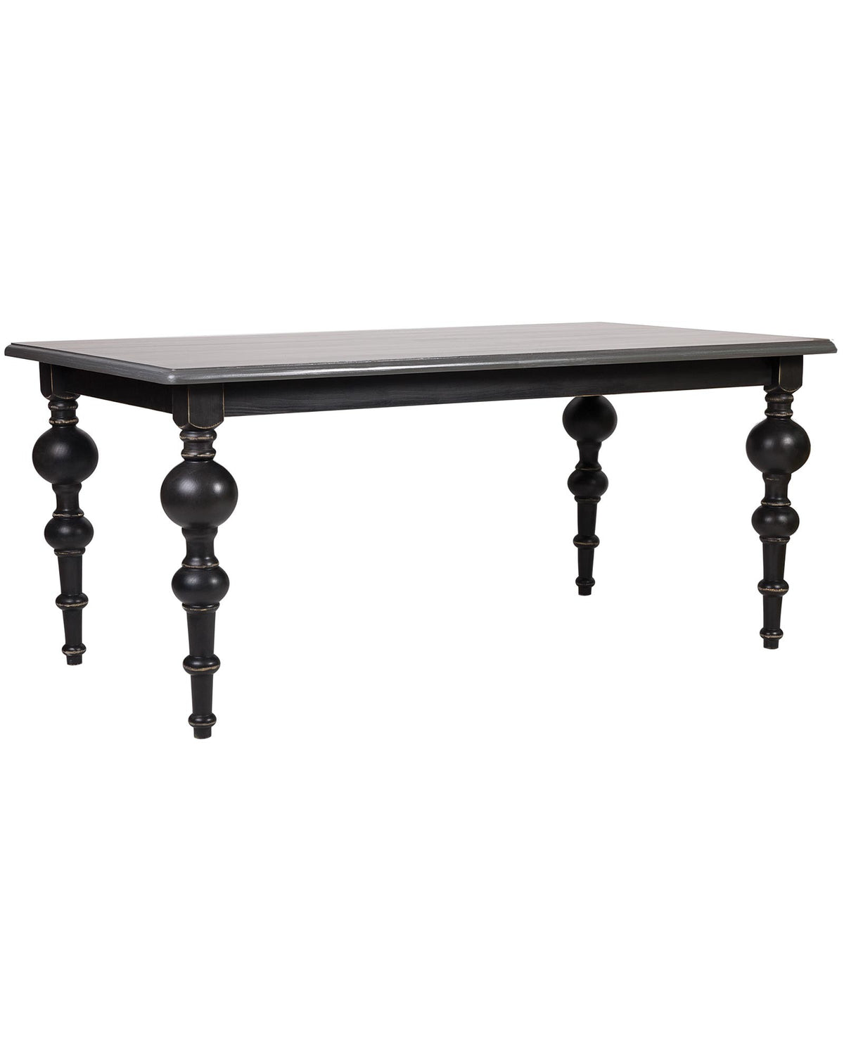 Table Florence D563, format 180 × 100 × 78 cm, vue officielle 1. Autres meubles et décoration vendus séparément.