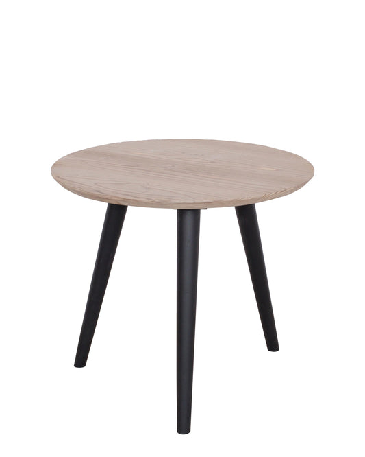 Table d’appoint ronde Oslo D736, 50 × 50 × 45 cm, vue officielle 1. Autres meubles et décoration vendus séparément.