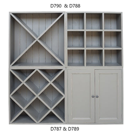 Module Arthus D787 en pin, casier à vin 48 bouteilles, vue officielle 2.