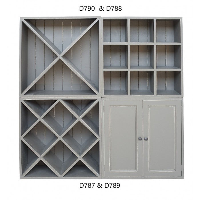 Module Arthus D788 en pin, casier à vin 54 bouteilles, vue officielle 2.