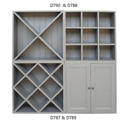 Module Arthus D789 en pin, caisson à deux portes, vue officielle 2.