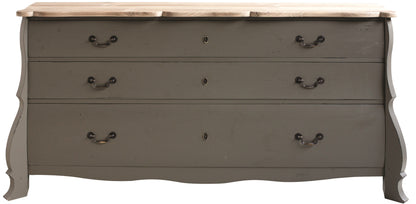 Commode Charlotte D797, 187 × 50 × 90 cm, vue officielle 1. Autres meubles et décoration vendus séparément.