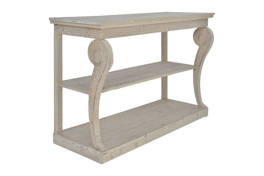 Console Élisa D820, 127 × 49 × 90 cm, vue officielle 1. Autres meubles et décoration vendus séparément.