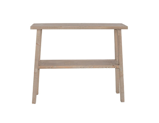 Console Anatole en pin recyclé D818, 100 × 30 × 85 cm, vue officielle 1. Autres meubles et décoration vendus séparément.