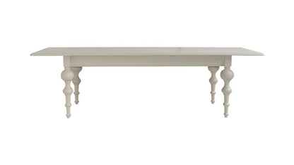 Table à rallonges Florence D563EXT, format 140 × 140 × 78 cm, vue officielle 6. Autres meubles et décoration vendus séparément.